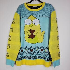 Pupa Solar Opposites Hulu Exclusive Ugly Holiday Sweater Unisex XXL